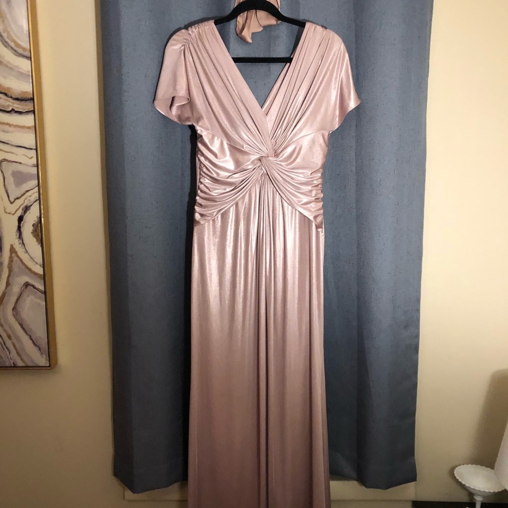 Adrianna Papell Rose Gown